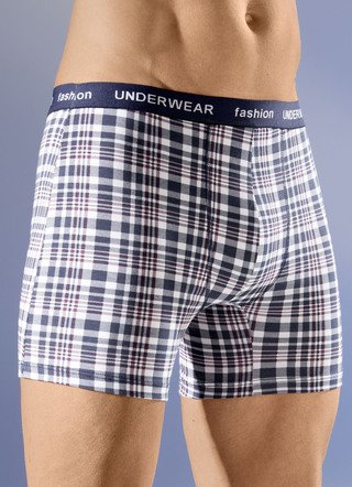 Viererpack Pants mit Elastikbund