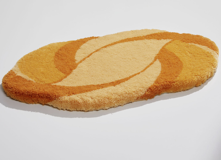 Badgarnituren - Barfußweiche Badvorleger von Kleine Wolke, in Größe 100 (Vorleger halbrund, 50/ 80 cm) bis 112 (WC-Deckelbezug, 47/ 50 cm), in Farbe BLAU Ansicht 5