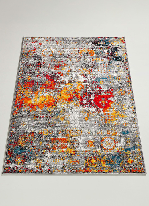 Modern - Farbenfrohe Brücken und Teppiche, in Größe 111 (Brücke, 60x110 cm) bis 282 (Teppich, 200x290 cm), in Farbe MULTICOLOR Ansicht 3