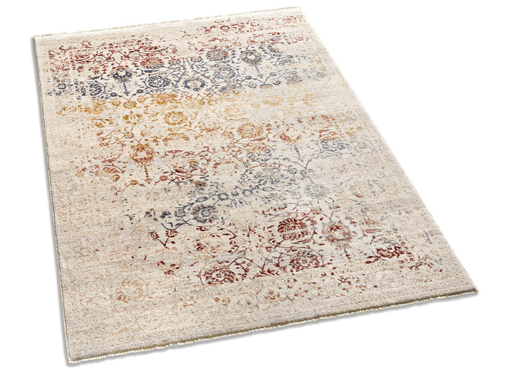 Modern - Hochwertige Brücken und Teppiche, für Fußbodenheizung geeignet, in Größe 111 (Brücke, 60x110 cm) bis 304 (Teppich, ø 133 cm), in Farbe MULTICOLOR, in Ausführung Dessin 1 Ansicht 8