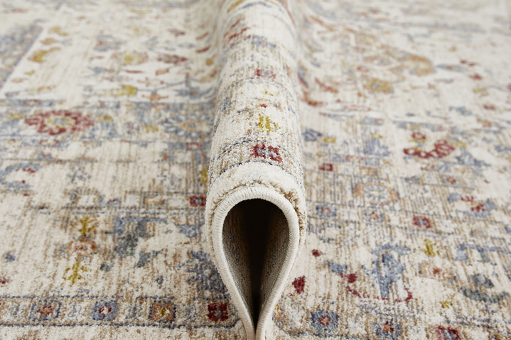 Modern - Hochwertige Brücken und Teppiche, für Fußbodenheizung geeignet, in Größe 111 (Brücke, 60x110 cm) bis 304 (Teppich, ø 133 cm), in Farbe MULTICOLOR, in Ausführung Dessin 1 Ansicht 6