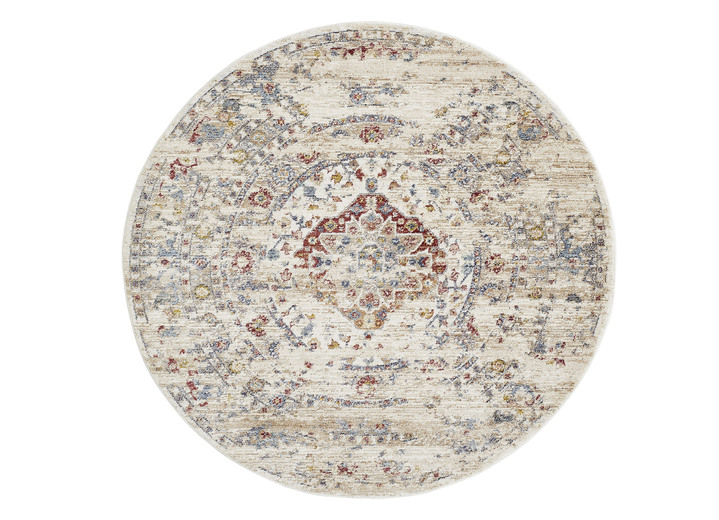 Modern - Hochwertige Brücken und Teppiche, für Fußbodenheizung geeignet, in Größe 111 (Brücke, 60x110 cm) bis 304 (Teppich, ø 133 cm), in Farbe MULTICOLOR, in Ausführung Dessin 1 Ansicht 15