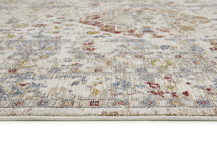 Modern - Hochwertige Brücken und Teppiche, für Fußbodenheizung geeignet, in Größe 111 (Brücke, 60x110 cm) bis 304 (Teppich, ø 133 cm), in Farbe MULTICOLOR, in Ausführung Dessin 1 Ansicht 5