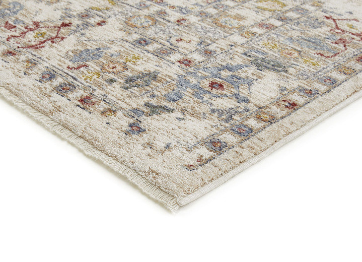 Modern - Hochwertige Brücken und Teppiche, für Fußbodenheizung geeignet, in Größe 111 (Brücke, 60x110 cm) bis 304 (Teppich, ø 133 cm), in Farbe MULTICOLOR, in Ausführung Dessin 1 Ansicht 4