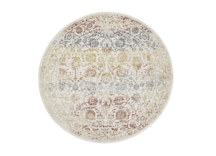 Modern - Hochwertige Brücken und Teppiche, für Fußbodenheizung geeignet, in Größe 111 (Brücke, 60x110 cm) bis 304 (Teppich, ø 133 cm), in Farbe MULTICOLOR, in Ausführung Dessin 1 Ansicht 18