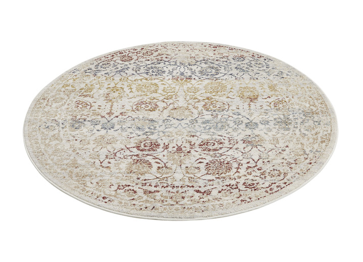 Modern - Hochwertige Brücken und Teppiche, für Fußbodenheizung geeignet, in Größe 111 (Brücke, 60x110 cm) bis 304 (Teppich, ø 133 cm), in Farbe MULTICOLOR, in Ausführung Dessin 1 Ansicht 19