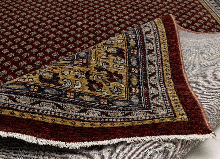 Klassisch - Klassisch schöne Brücken und Teppiche mit hoher Flordichte, in Größe 101 (Brücke, 40x 60 cm) bis 290 (Teppich, 240x340 cm), in Farbe ROT Ansicht 5