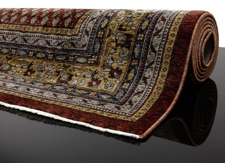 Klassisch - Klassisch schöne Brücken und Teppiche mit hoher Flordichte, in Größe 101 (Brücke, 40x 60 cm) bis 290 (Teppich, 240x340 cm), in Farbe ROT Ansicht 6