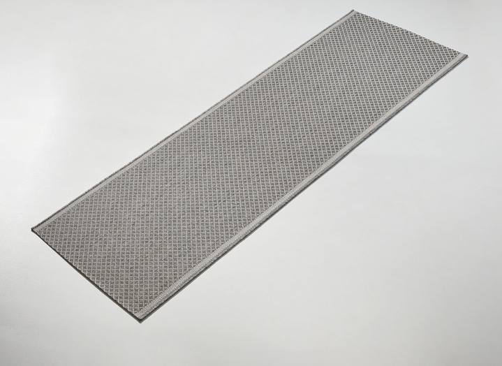 Läufer & Stufenmatten - Flache Läufer in Sisaloptik nach Wunschmaß Ansicht 2 Läufer & Stufenmatten - Flache Läufer in Sisaloptik nach Wunschmaß, in Größe 102 (Läufer, 67 cm breit) bis 106 (Läufer, 100 cm breit), in Farbe CREME Ansicht 2