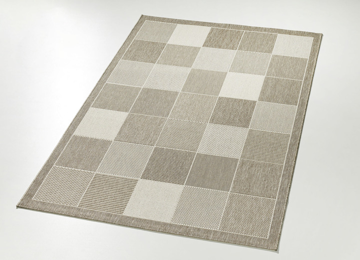 Terrassenboden - Brücken und Teppiche in Sisaloptik für den Innen- und Außenbereich, in Größe 112 (Brücke, 60x110 cm) bis 282 (Teppich, 200x290 cm), in Farbe CREME Ansicht 1