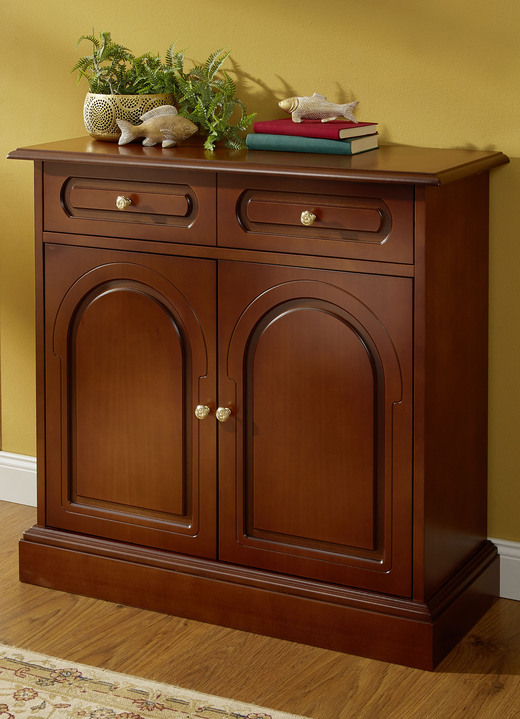 Kommoden - Möbelserie mit typisch italienischem Flair, in Farbe KIRSCHBAUM, in Ausführung Kommode, 1-türig Ansicht 3