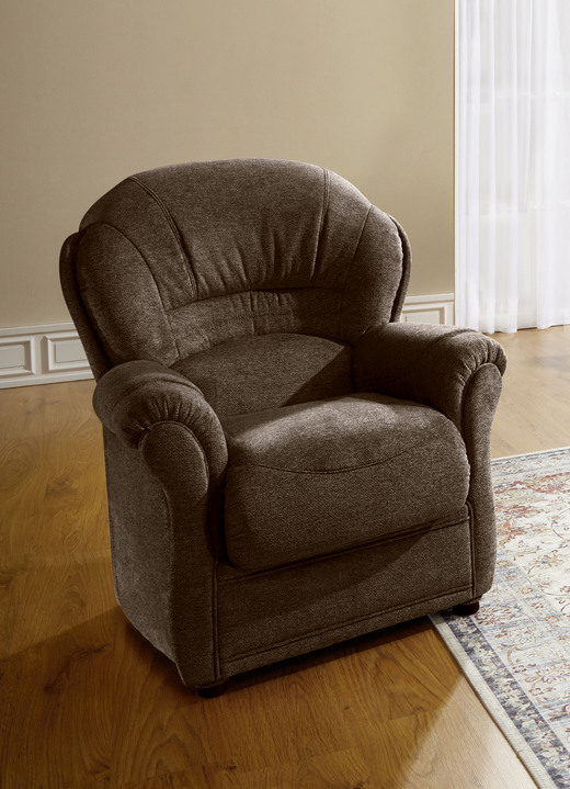 Polstergruppen - Frei im Raum aufstellbare Polstermöbel, in Farbe BEIGE, in Ausführung Sessel Ansicht 5