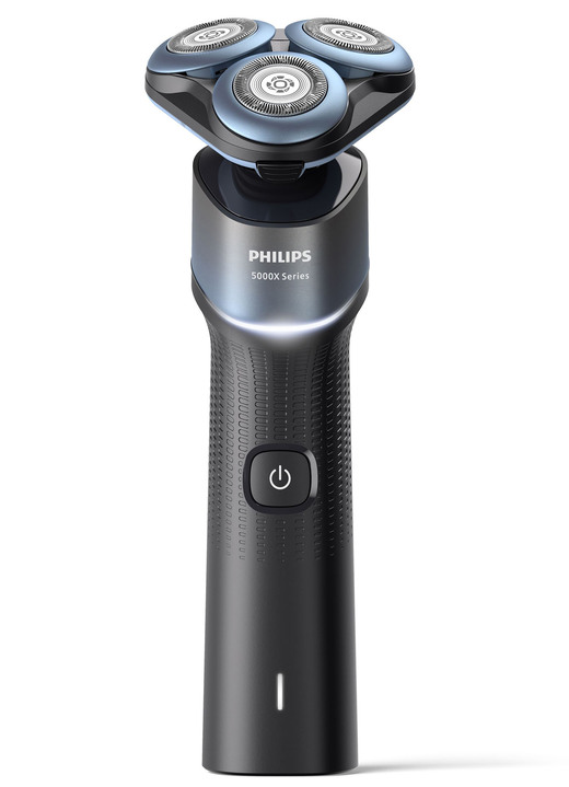 Rasierer & Haarschneider - Philips Shaver Series 5000X X5006/00 Akku-Rasierer, in Farbe SCHWARZMETALLIC-HELLBLAU Ansicht 2