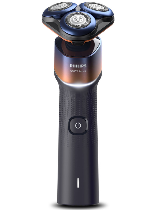 Leib & Seele - Philips Shaver Series 5000X X5012/00 Akku-Rasierer Ansicht 2 Leib & Seele - Philips Shaver Series 5000X X5012/00 Akku-Rasierer, in Farbe BLAU-ORANGE Ansicht 2
