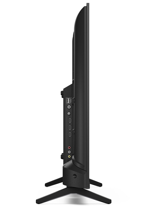 Fernseher - Sharp FH2EA rahmenloser Full-HD-LED-Android-Fernseher, in Farbe SCHWARZ Ansicht 2