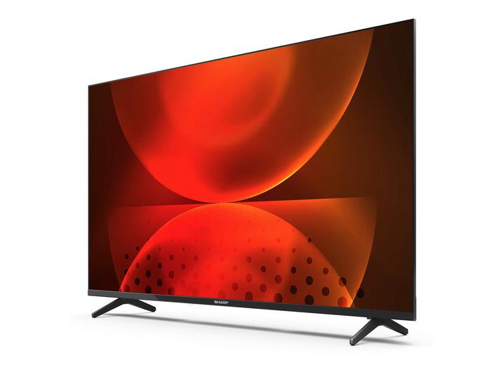Fernseher - Sharp FH2EA rahmenloser Full-HD-LED-Android-Fernseher, in Farbe SCHWARZ Ansicht 3