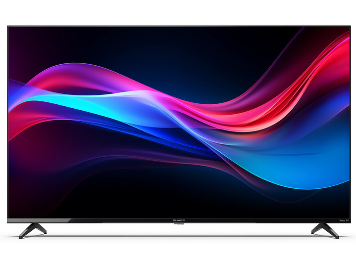 Fernseher - Sharp GJ4225E 4K-Ultra-HD-LED-Roku-Fernseher, in Farbe SCHWARZ Ansicht 1