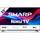 Fernseher - Sharp GJ4225E 4K-Ultra-HD-LED-Roku-Fernseher, in Farbe SCHWARZ – Farbe SCHWARZ – Ansicht 2
