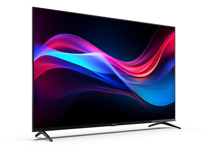 Fernseher - Sharp GJ4225E 4K-Ultra-HD-LED-Roku-Fernseher, in Farbe SCHWARZ Ansicht 6