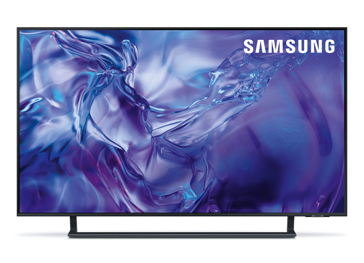 Fernseher - Rahmenloser Samsung 4K-Ultra-HD-LED-Fernseher mit Smart-TV Ansicht 2 Fernseher - Rahmenloser Samsung 4K-Ultra-HD-LED-Fernseher mit Smart-TV, in Farbe SCHWARZ Ansicht 2