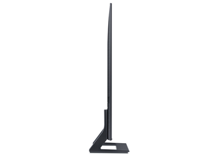 Fernseher - Rahmenloser Samsung 4K-Ultra-HD-LED-Fernseher mit Smart-TV Ansicht 4 Fernseher - Rahmenloser Samsung 4K-Ultra-HD-LED-Fernseher mit Smart-TV, in Farbe SCHWARZ Ansicht 4