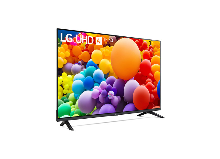 Fernseher - LG UT73006LA-4K-Ultra-HD-LED-Fernseher mit optimiertem a5 Gen7 4K AI-Prozessor Ansicht 3 Fernseher - LG UT73006LA-4K-Ultra-HD-LED-Fernseher mit optimiertem a5 Gen7 4K AI-Prozessor, in Farbe SCHWARZ Ansicht 3