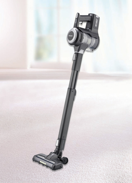 - Severin HV7155 2-in-1 Akku-Handstaubsauger, in Farbe SCHWARZ-SILBER Ansicht 1
