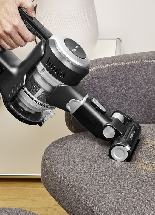 - Severin HV7155 2-in-1 Akku-Handstaubsauger Ansicht 5 - Severin HV7155 2-in-1 Akku-Handstaubsauger, in Farbe SCHWARZ-SILBER Ansicht 5