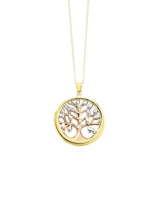 Anhänger - Lebensbaum-Anhänger in Tricolor, in Farbe  Ansicht 2