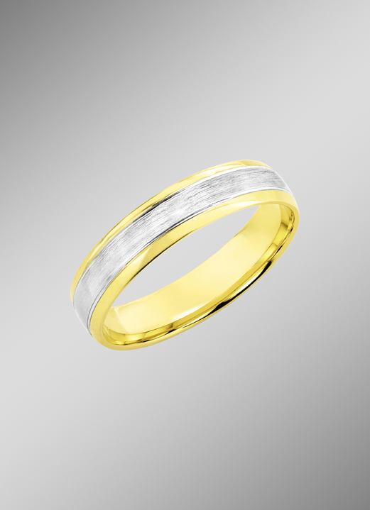 Trauringe - Klassischer Trauring in Bicolor, in Größe 160 bis 240, in Farbe  Ansicht 5