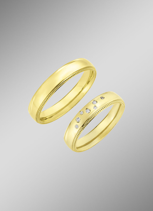 Trauringe - Trauring aus hochwertigem Gold, in Größe 160 bis 240, in Farbe  Ansicht 2