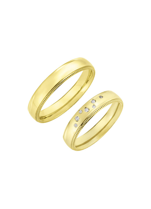 Trauringe - Trauring aus hochwertigem Gold, in Größe 160 bis 240, in Farbe  Ansicht 4