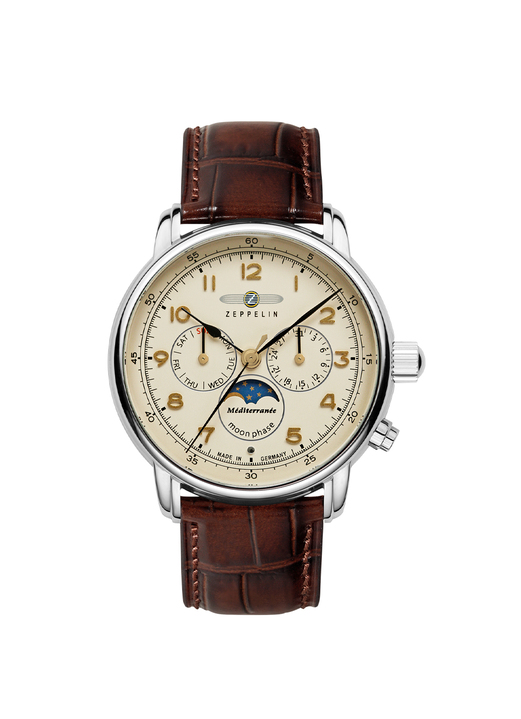 Partneruhren - Zeppelin-Quartz-Partneruhren der Serie Méditerranée, in Farbe , in Ausführung Damenuhr Ansicht 4