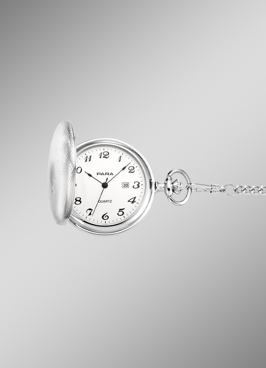 Quartzuhren - Para-Quartz-Taschenuhr, in Farbe  Ansicht 3