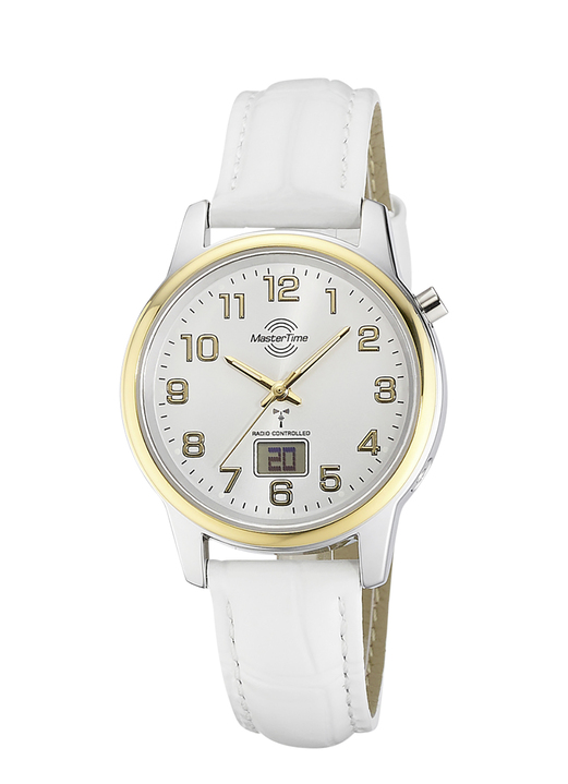 Lederband - Master Time Funk-Damenuhr Ansicht 4 Lederband - Master Time Funk-Damenuhr, in Farbe  Ansicht 4