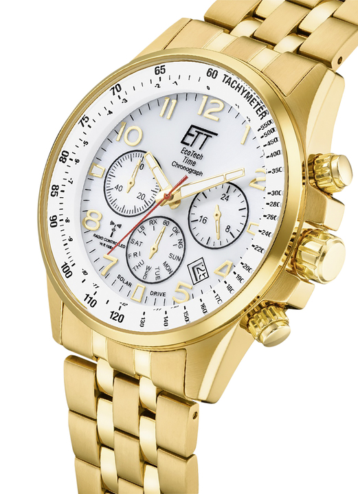 Funkuhren/Solaruhren - Funk-Solar-Herrenuhr ETT EGS-11614-42MS Ansicht 4 Funkuhren/Solaruhren - Funk-Solar-Herrenuhr ETT EGS-11614-42MS, in Farbe  Ansicht 4