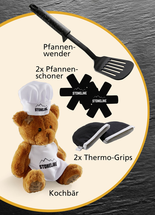 Töpfe & Pfannen - STONELINE® Kochtopf-Set, 15-teilig Ansicht 2 Töpfe & Pfannen - STONELINE® Kochtopf-Set, 15-teilig, in Farbe ORANGE Ansicht 2