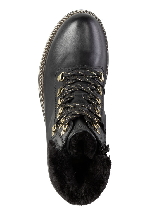 Stiefel & Stiefeletten - Remonte Schnür-Stiefelette mit Plüschkragen, in Größe 036 bis 042, in Farbe DUNKELBRONZE Ansicht 7