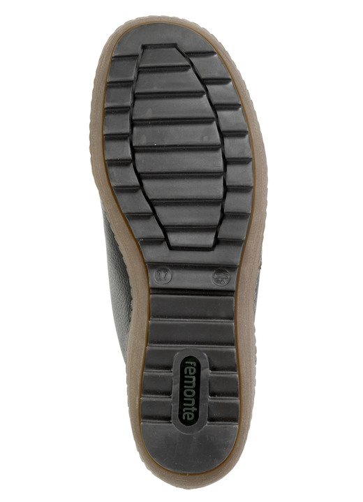 Remonte - Remonte Bootie mit gepolstertem Schaftrand, in Größe 036 bis 042, in Farbe SCHWARZ Ansicht 3