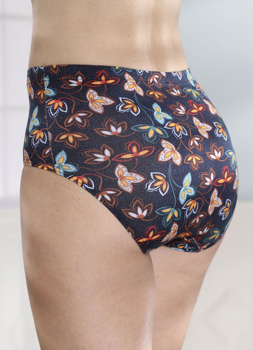 Slips - Viererpack Slips mit Digitaldruck Ansicht 2 Slips - Viererpack Slips mit Digitaldruck, in Größe 038 bis 056, in Farbe MARINE-BUNT Ansicht 2