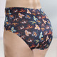 Slips - Viererpack Slips mit Digitaldruck – Farbe MARINE-BUNT – Ansicht 2 Slips - Viererpack Slips mit Digitaldruck, in Größe 038 bis 056, in Farbe MARINE-BUNT – Farbe MARINE-BUNT – Ansicht 2