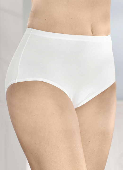 Slips - sloggi GO Daily Cotton Dreierpack Slips mit BIO-Baumwolle, in Größe L (44/46) bis XXL (52/54), in Farbe PUDER Ansicht 4