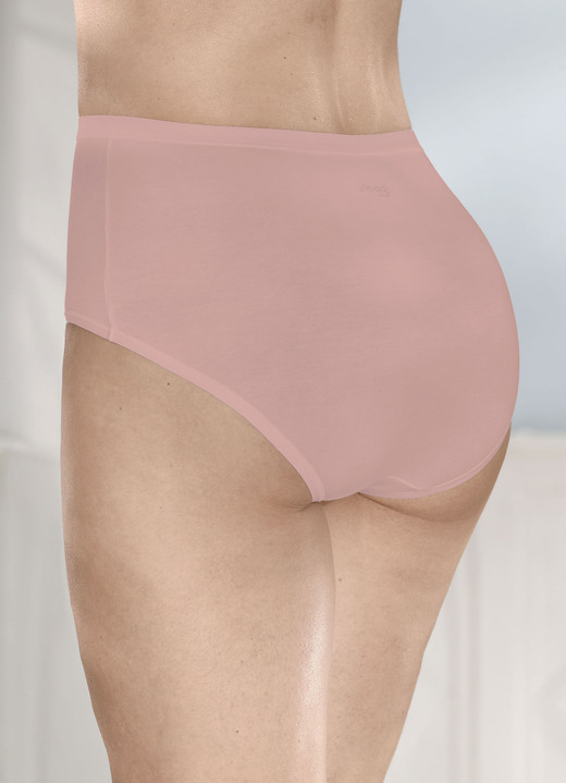 Slips - sloggi GO Daily Cotton Dreierpack Slips mit BIO-Baumwolle, in Größe L (44/46) bis XXL (52/54), in Farbe PUDER Ansicht 2