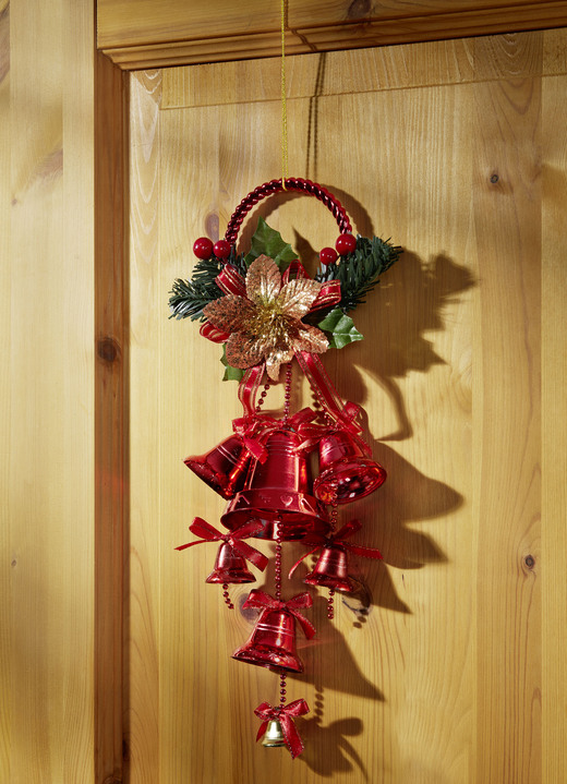 Weihnachtliche Dekorationen - Wand- und Türdekoration, in Farbe ROT Ansicht 1