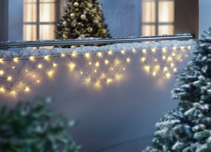 - Steckerfertige Bogen-Lichterkette, in Farbe TRANSPARENT Ansicht 1