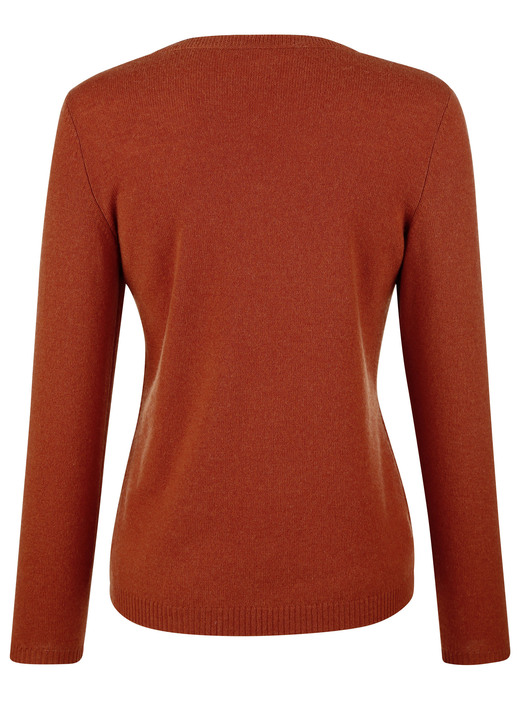 Pullover & Strickmode - Pullover mit Kaschmir , in Größe 038 bis 052, in Farbe SENF Ansicht 5