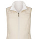 Kurz - Wendeweste mit Reißverschlusstaschen – Farbe ECRU-SAND – Ansicht 6 Kurz - Wendeweste mit Reißverschlusstaschen, in Größe 038 bis 052, in Farbe ECRU-SAND – Farbe ECRU-SAND – Ansicht 6