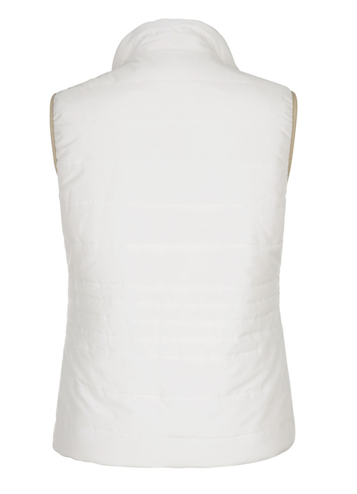 Kurz - Wendeweste mit Reißverschlusstaschen Ansicht 5 Kurz - Wendeweste mit Reißverschlusstaschen, in Größe 038 bis 052, in Farbe ECRU-SAND Ansicht 5