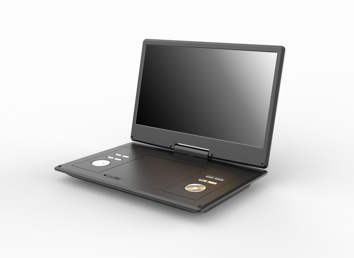 Heimkino - Reflexion DVD 1424 portabler DVD-Spieler mit TV und Spielen, in Farbe SCHWARZ Ansicht 6