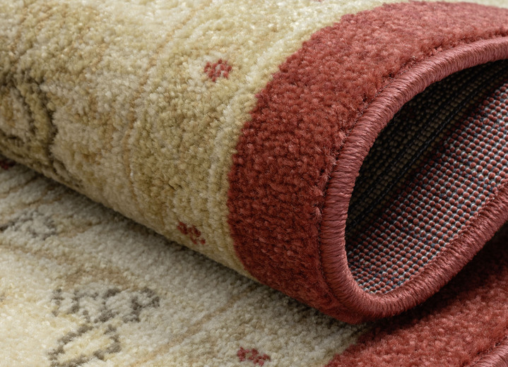 Klassisch - Brücke und Teppiche mit Orient-Optik, in Größe 185 (Brücke, 140x200 cm) bis 282 (Teppich, 200x290 cm), in Farbe CREME Ansicht 8